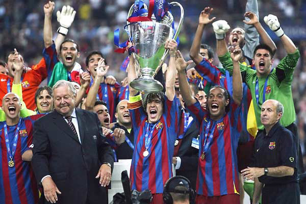 Барселона победитель Лиги чемпионов