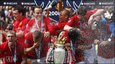 Манчестер Юнайтед Чемпион Англии 2008-2009